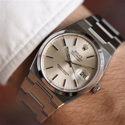 vintage quartz rolex|Rolex oysterquartz Datejust 17000.